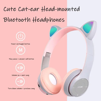 Stereo P47 Headset 5.0 Bluetooth Headset Folding Series Wireless Headset Universal Sports Popular Stereo Gaming Headset