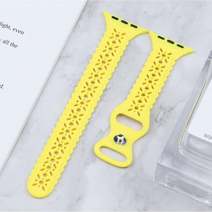 Silicone Sport Strap for Apple Watch Ultra Band 49mm 45mm 44mm 42mm 41mm 40/38mm Rubber Strap Bracelet Iwatch Series 8 7654 SE 3