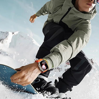 Nylon Strap for Apple Watch Band Ultra 2 49mm 10 9 8 7 46 45mm 41 44mm Off-road Sports Wristband Bracelet for IWatch Series 6 SE