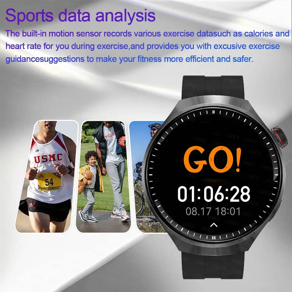 Outside Men Smartwatch HD Display Health Tracking Bluetooth Call Voice Assistant Sports Christmas Gift Smartwatch Women 2026 New