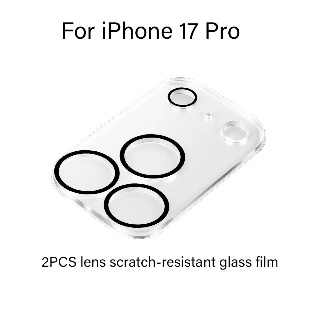 For Apple iPhone 17 Air Pro Max 3D Camera Lens Screen Protectors For Apple IPhone17 17promax 17Air Scratch-proof Protective Film