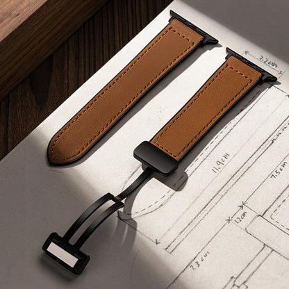 Leather Strap for Apple Watch 10 Ultra 9 Band 46mm 49mm 42mm 44mm 45mm 40/41mm Bracelet men Silicone iWatch Series 9 8 7 SE 6 5