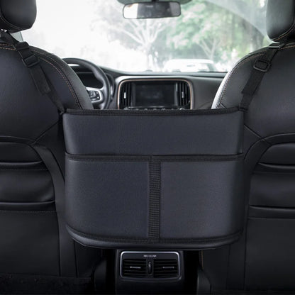 Leather Car Handbag Holders Car Organizers and Storage Front Seats Gap Car Seats Gap Filler Organizer Storage Bag for Car Seats