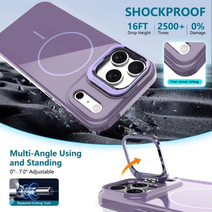 Bright high transparency magnetic case suitable for iPhone17Air 17Pro 16 15 14 13ProMax scratch resistant wireless charging case
