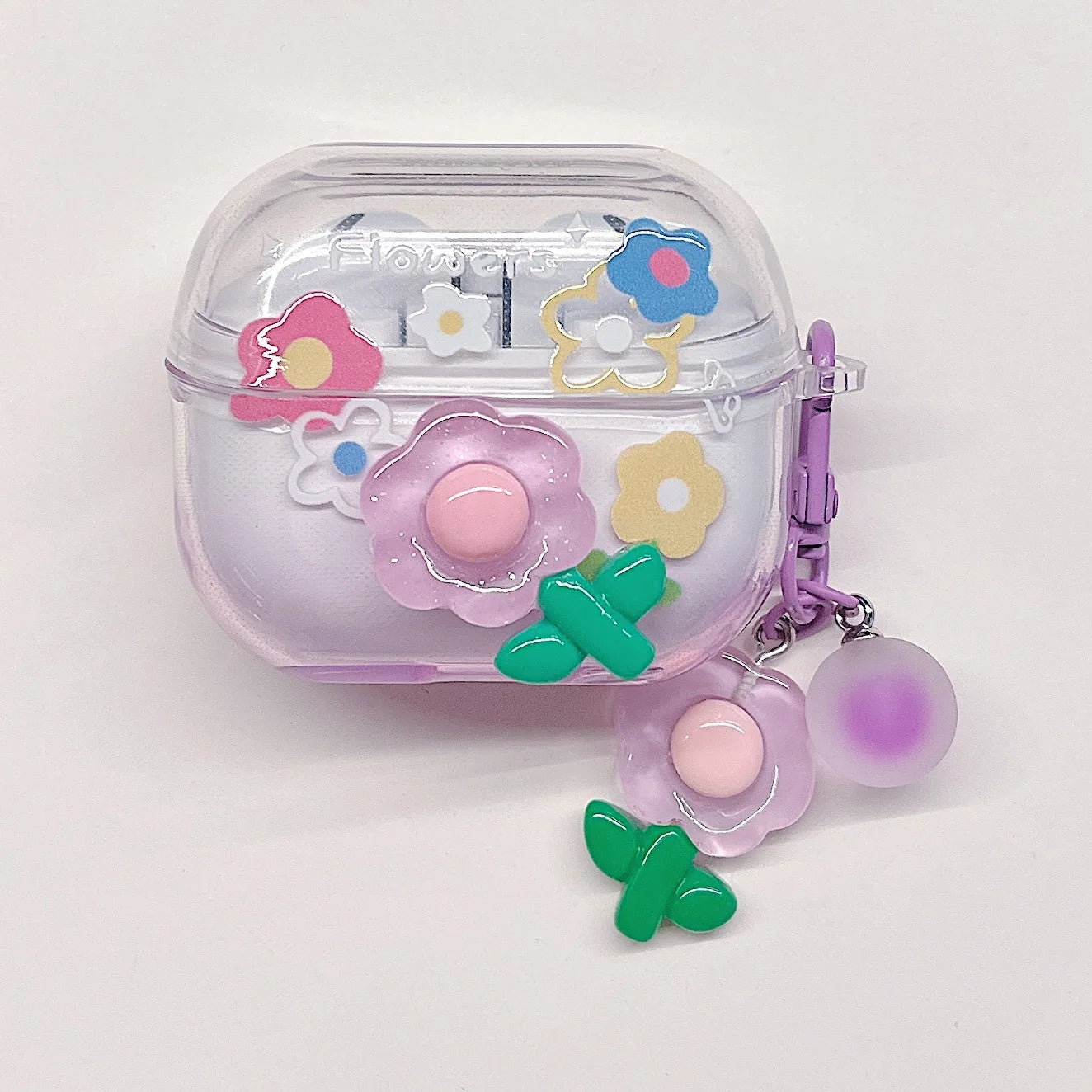 Case For Samsung Galaxy Buds 3 Pro Cute 3D Cartoon Shell Wireless Headphone Cover for Samsung Buds3 Protective Cover With Hook