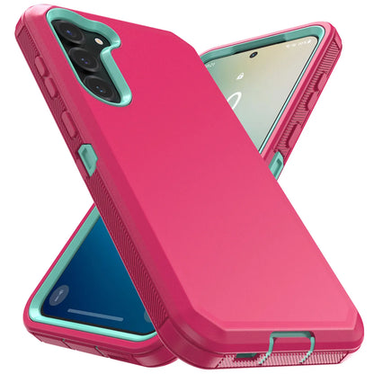 For Samsung Galaxy S25/S25 Plus/S25 Ultra/S25 FE/S25 Edge Phone Case Shockproof Heavy Duty Hybrid Rugged Cover With Belt Clip