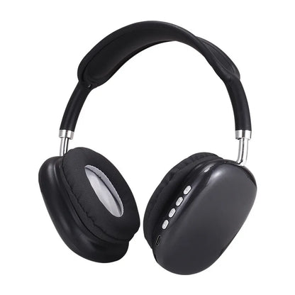 New P9 Wireless Bluetooth Headphones Noise Cancelling Mic Pods Over Ear Sports Gaming Headset For Apple