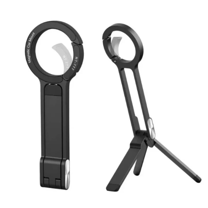 Foldable Portable Phone Holder Stand Magnetic Cell Phones Tripod Mount For Magsafe iPhone 16 15 14 13 12 Pro Max Samsung Xiaomi