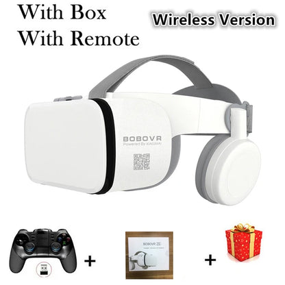 Bobo VR Bobovr Z6 Virtual Reality Glasses Bluetooth Headset 3D Viar Devices Helmet Lenses Goggle For Smartphone Phone Smart Game - covers4phones