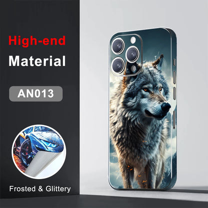 CASEKiTTY Skin Wrap Sticker Back Film For iPhone 15 Pro Max 14 Plus 13 12 Mini Protective Decal Side Frame Back Screen Protector