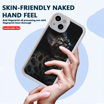 Custom Personalized Soft Phone Case for iPhone 16 15 14 13 12 11 X 8 7 6 Plus Pro Max Mini, Enhanced Camera Protection, White - covers4phones