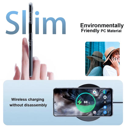 Christmas Tree Snowflake Phone Case For Samsung Galaxy Z Flip 7 FE 6 5 4 3 5G Hard Clear Folding Cover For Samsung Z Flip5 Flip4