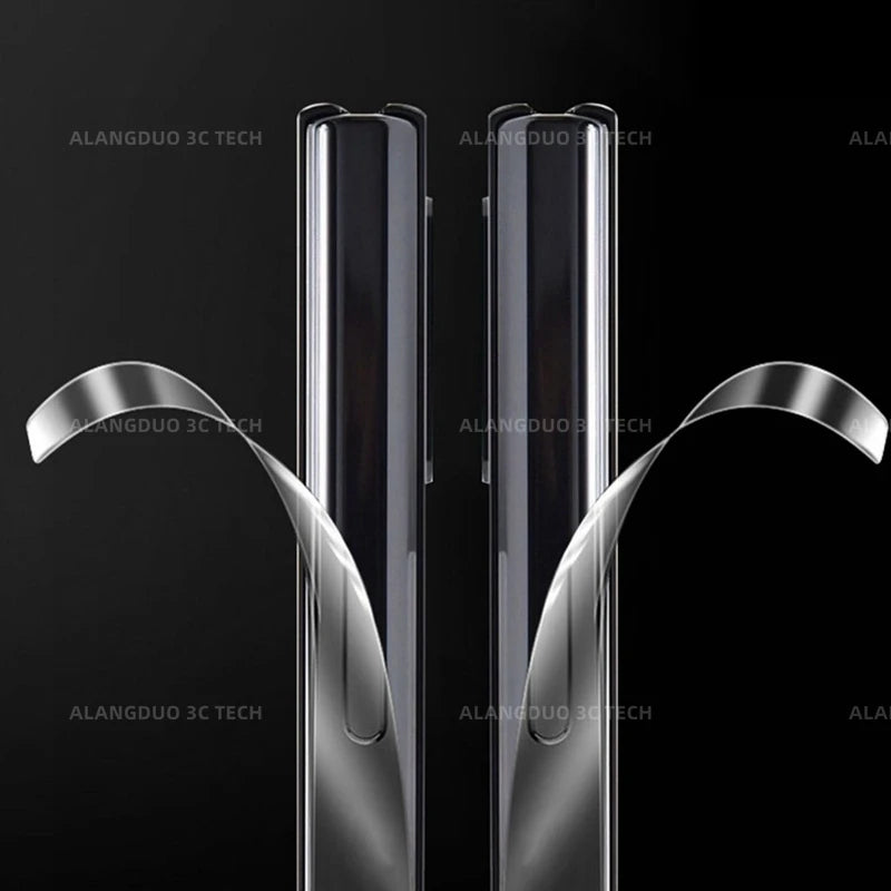 Middle Hinge Hydrogel Film For Samsung Galaxy Z Fold 7 6 5 Flip5 4 3 Anti-Scratch Screen Protector Sticker Border z fold5 film