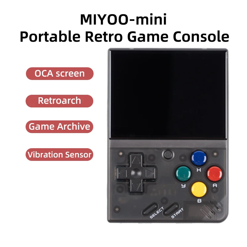 MIYOO MINI V4 Portable Retro Handheld Game Console 2.8''Inch IPS Screen Video Game Consoles Linux System Classic Gaming Emulator