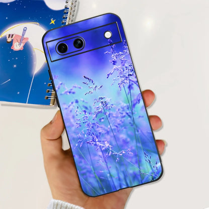For Google Pixel 8A Case Stylish Painted Cover Soft TPU Shockproof Phone Case For Google Pixel 8 Pro Pixel8A Fundas Coque Bumper