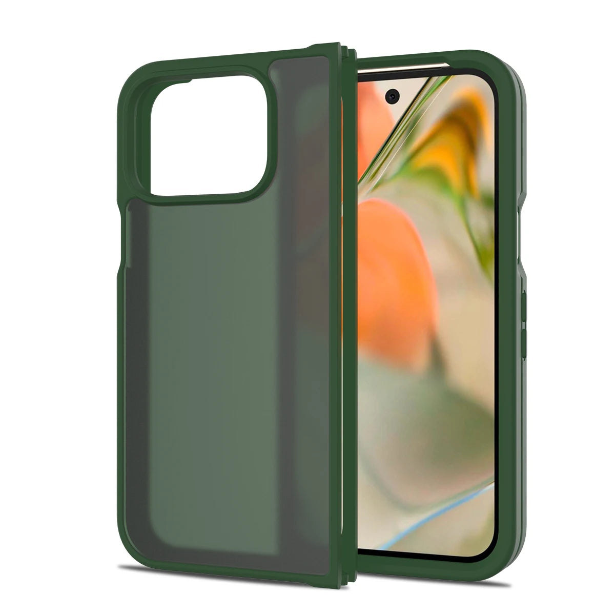 Pixel 9 Pro Fold Matte Clear Phone Case, Drop Protection Slim frosted Cover For Google Pixel 9 Pro Fold