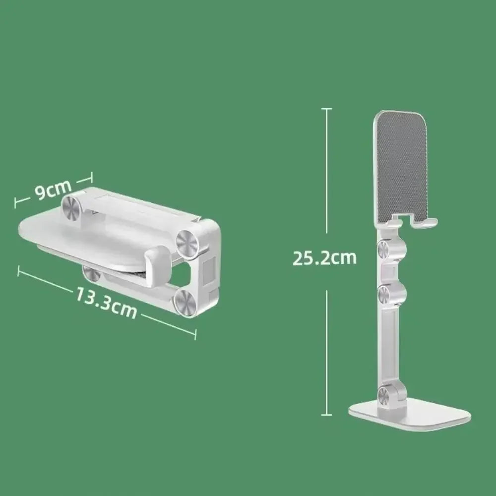 Desk Mobile Phone Holder Stand For IPhone IPad Xiaomi Adjustable Foldable Desktop Tablet Holder Universal Table Cell Phone Stand