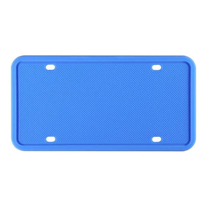Silicone license plate frame, American and Canadian license plate frame, waterproof, rust proof, without damaging the paint