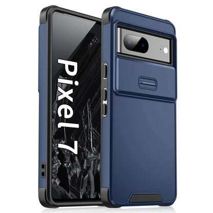 Slide Camera Case For Google Pixel 9 8 7 Pro 8A  6A  Lens Protection Wireless Charge Shockproof Cover For Pixel 8 A 9Pro XL 8pro