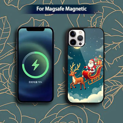 Christmas S-Santa C-Claus Phone Case For iPhone 17,16,15,14,13,12,11,Pro,Max,Plus,Mini,Magsafe,Magnetic Wireless Charging Case