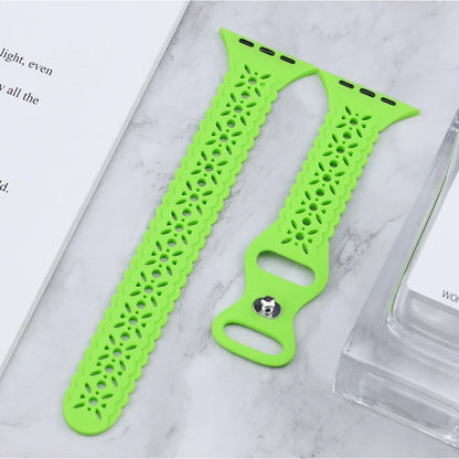 Silicone Sport Strap for Apple Watch Ultra Band 49mm 45mm 44mm 42mm 41mm 40/38mm Rubber Strap Bracelet Iwatch Series 8 7654 SE 3