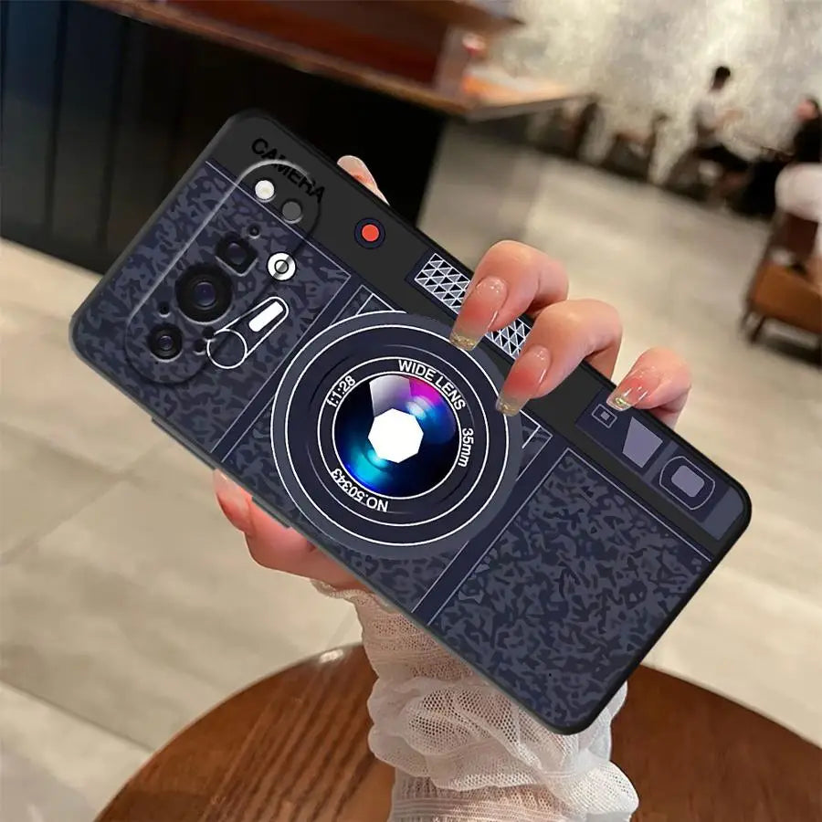Soft Cover Case for Google Pixel 6 7 8 Pro 10 9 Pro XL 6a 9a 7a 8a Camera Design