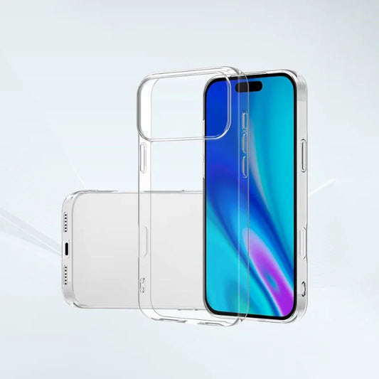 New Silicone Soft Case For iPhone 17 Pro Max iPhone17 Air Ultra Thin Clear Back Cover For iPhone17ProMax 17Pro 17Air Slim Shell