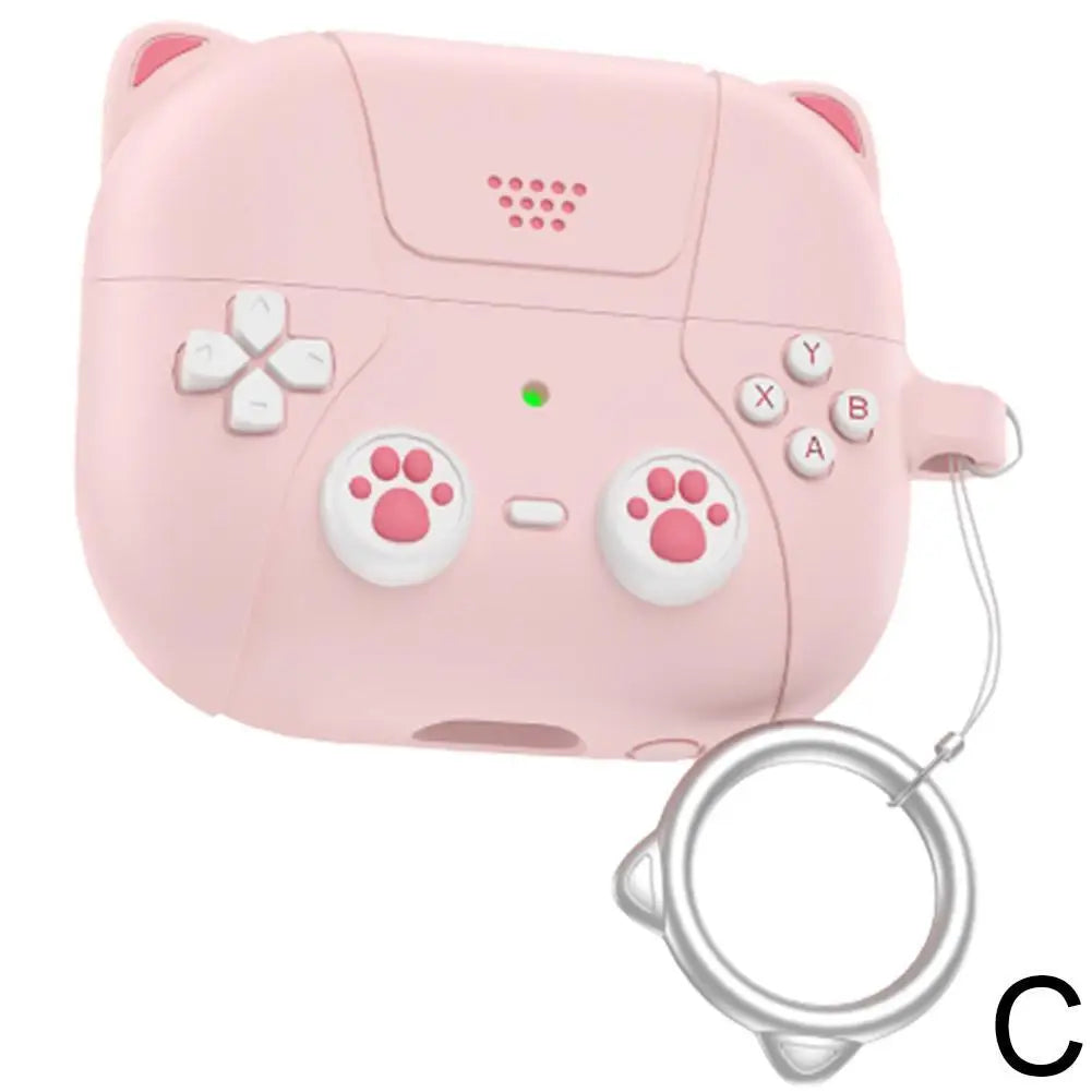 Shockproof Silicone Case For Samsung Galaxy Buds 3/3pro Earbuds Accessories Cover With Hook Coque Capa Fundas