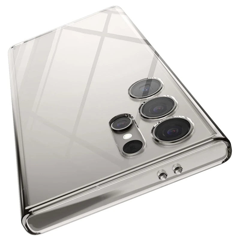 Ultra Thin Clear Silicone Soft Case For Samsung Galaxy S25 S26 Ultra S24 S23 S21 S20 FE S22 Ultra Plus Edge Transparent Cover