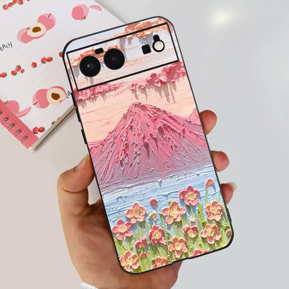 For Cover Google Pixel 6 Case Cute Cat Cartoon Bumper Back Shockproof Soft TPU Case For Google Pixel 6A 6PRO Pixel 6 Phone Cases
