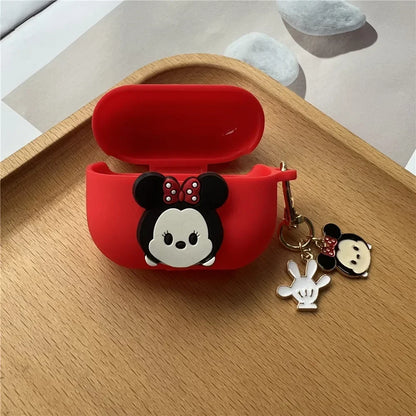 Disney DIY Cartoon Case Cover for Samsung Galaxy Buds 3 Buds 3Pro Case Earphone Accessories for Samsung Galaxy Buds3 Cover