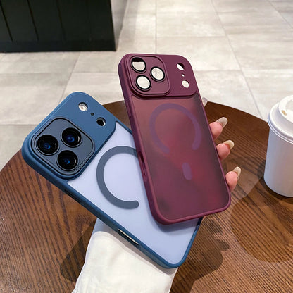 Magnetic Case for iPhone 17 Pro Max 17 Air Cover Matte Clear Shockproof Mag-safe Charge Camera Protector Lens Film Shell Fundas