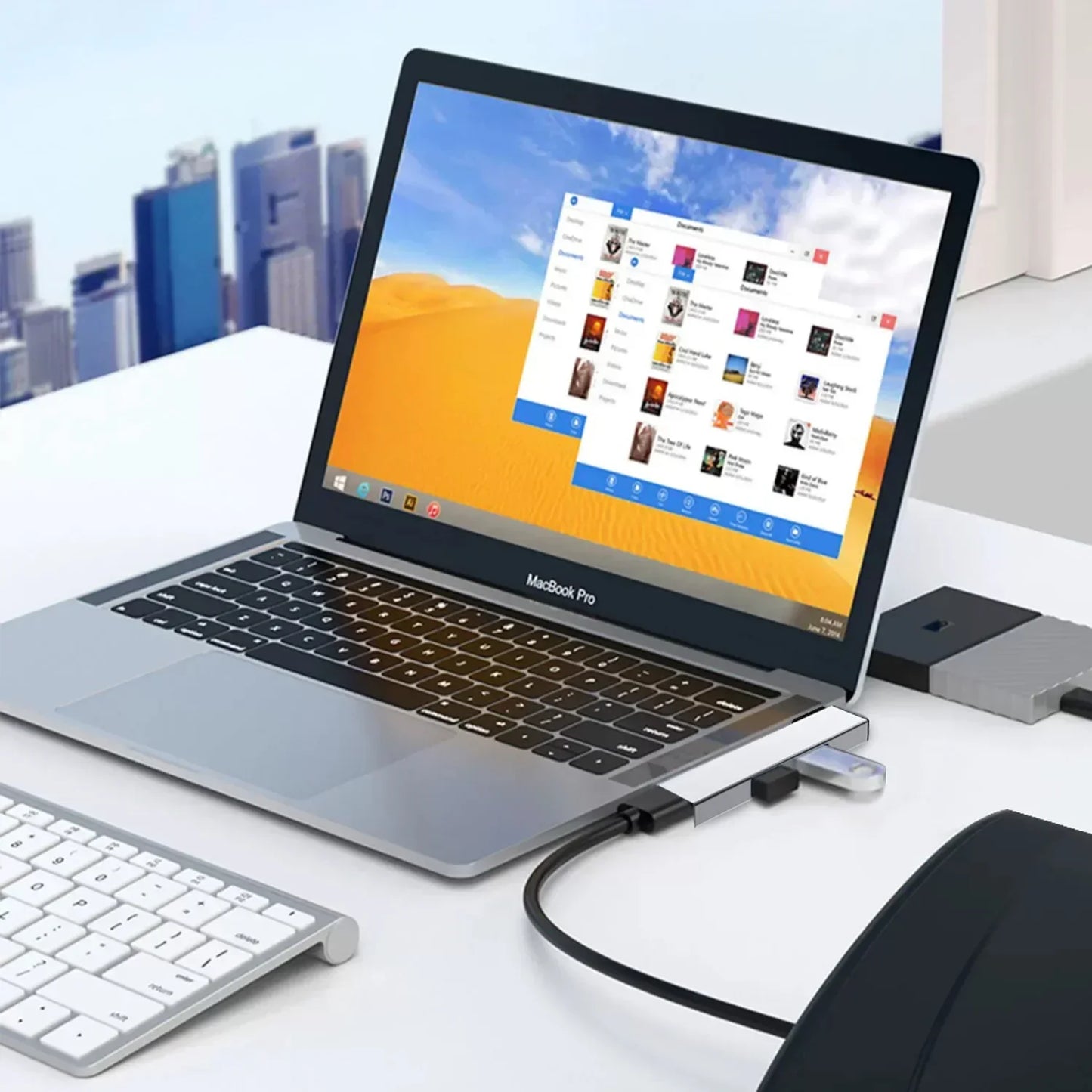 3 in 1 USB HUB OTG USB 3.0/Type-C 3.0 To 3 USB USB Splitter Hub Speed 5.0Gbps 3 Port Type C HUB for PC Laptop Notebook