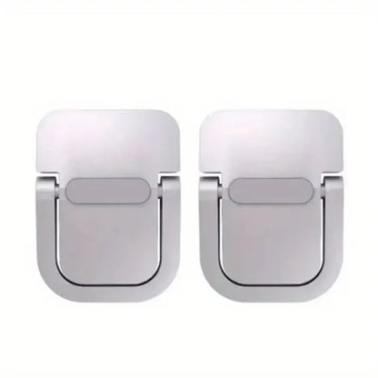2pcs/Set Laptop Stand for Computer Keyboard Stand Riser Aluminum Mini Portable Laptop Stands for Macbook / Notebook /Lenovo/Dell
