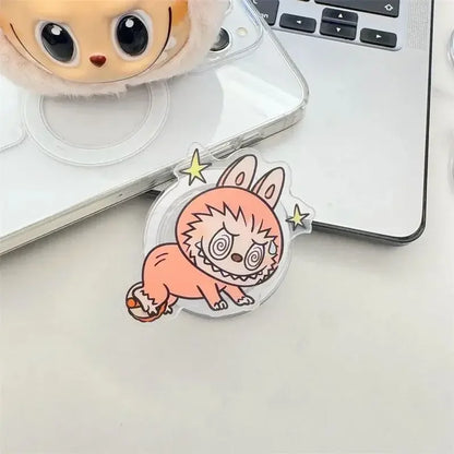 NEW Korea INS Y2K Cartoon Holder For Magsafe Pop.sockets Magnetic Griptok Grip Tok Stand Foldable Phone Bracket Case Accessories