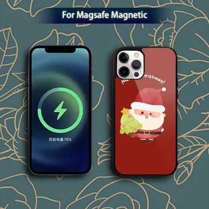 Christmas S-Santa C-Claus Phone Case For iPhone 17,16,15,14,13,12,11,Pro,Max,Plus,Mini,Magsafe,Magnetic Wireless Charging Case