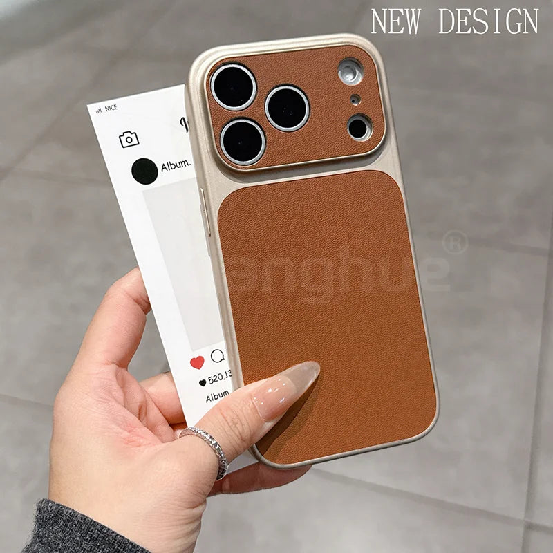 leather texture Luxury Case For iPhone 17 Air 17 17 Pro 17 Pro colorful Max Matte Soft Shell Ultra Thin Cover ﻿ ﻿