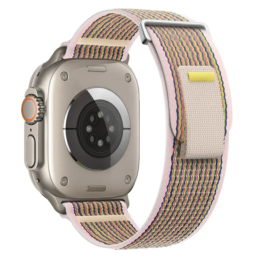 Trail Loop Strap For Apple Watch Ultra 2 49mm Series 9 8 7 45mm 41mm Sports Nylon Wristband For iWatch 6 5 4 3 SE 44mm 40mm 42mm