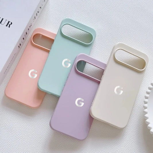 Color Skin Feel Liquid Silicone Phone Case For Official Google Pixel 10 9Pro XL 9 8 7 6 A for Magsafe Wireless Charge Soft Cover