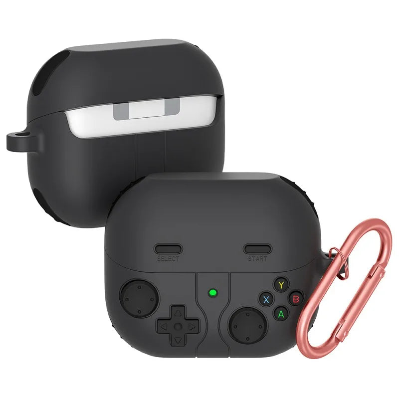 For Samsung Galaxy Buds 3 Buds 3Pro Case 3D Cartoon Game Consol Earphone Accessories For Samsung Galaxy Cover With Hook
