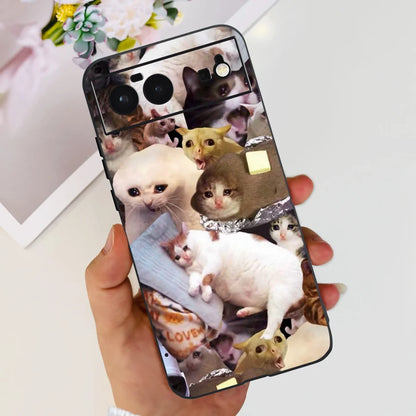 For Cover Google Pixel 6 Case Cute Cat Cartoon Bumper Back Shockproof Soft TPU Case For Google Pixel 6A 6PRO Pixel 6 Phone Cases