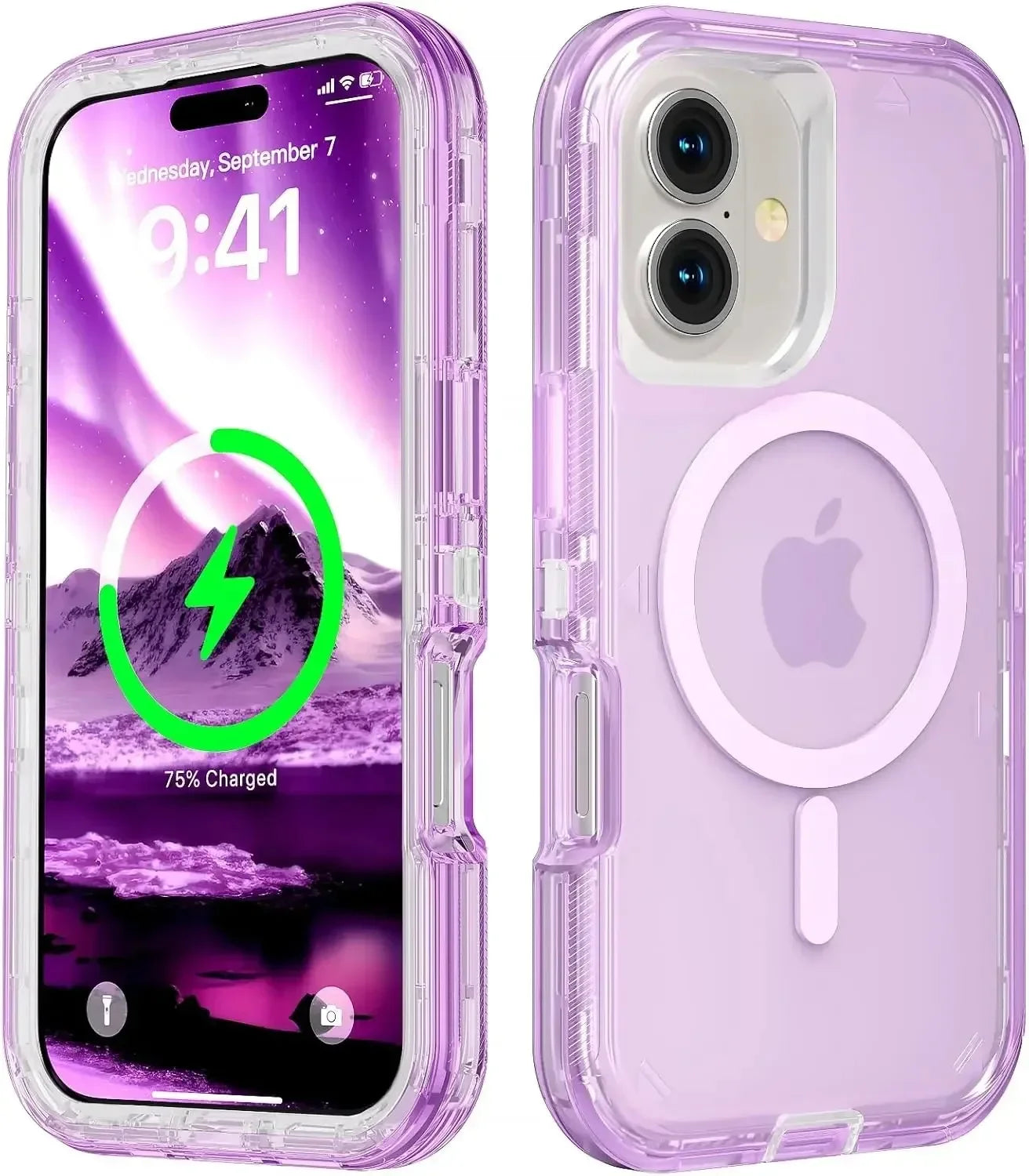 Original Otter Armor Box Defender Magsafe Clear Case For IPhone 16 Pro Max 15 14 Plus 13 12 11Enhanced Shockproof Rugged Cover