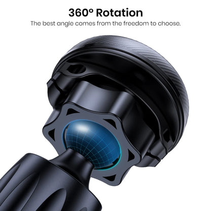 TOPK Magnetic Car Phone Mount - 6 N52 Strong Magnets Air Vent Holder,360°Rotation Universalfor iPhone17 & All Mobile Phones