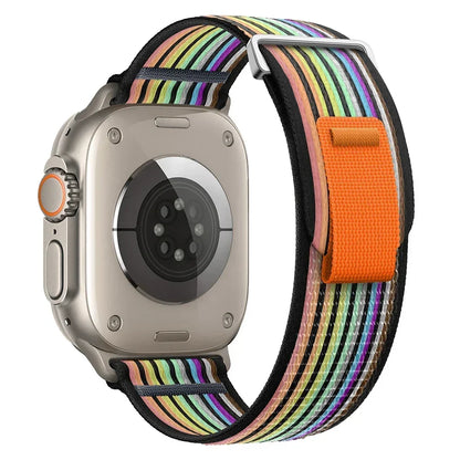 Trail Loop Strap For Apple Watch Ultra 2 49mm Series 9 8 7 45mm 41mm Sports Nylon Wristband For iWatch 6 5 4 3 SE 44mm 40mm 42mm
