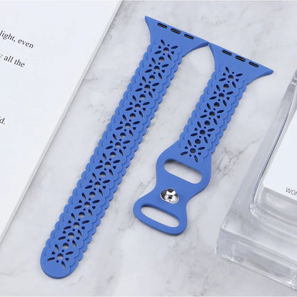 Silicone Sport Strap for Apple Watch Ultra Band 49mm 45mm 44mm 42mm 41mm 40/38mm Rubber Strap Bracelet Iwatch Series 8 7654 SE 3