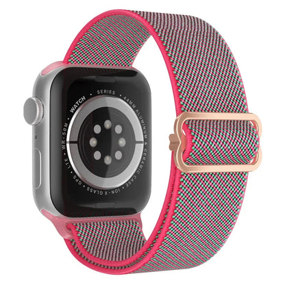 Bling Nylon Strap for Apple Watch Band 44mm 40mm 38mm/42mm bohemian Bracelet iWatch Series 7 6 5 4 3 41mm 45mm 8 9 ultra 2 49mm