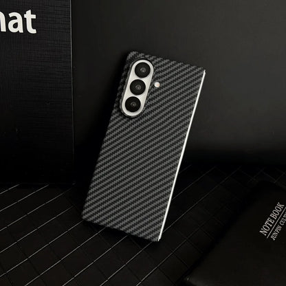 High-end Ultra Thin Carbon Fiber Phone Case for Samsung Galaxy Z Fold 7 6 5 4 3 Magsafe Wireless Charging Screen Protector Cover