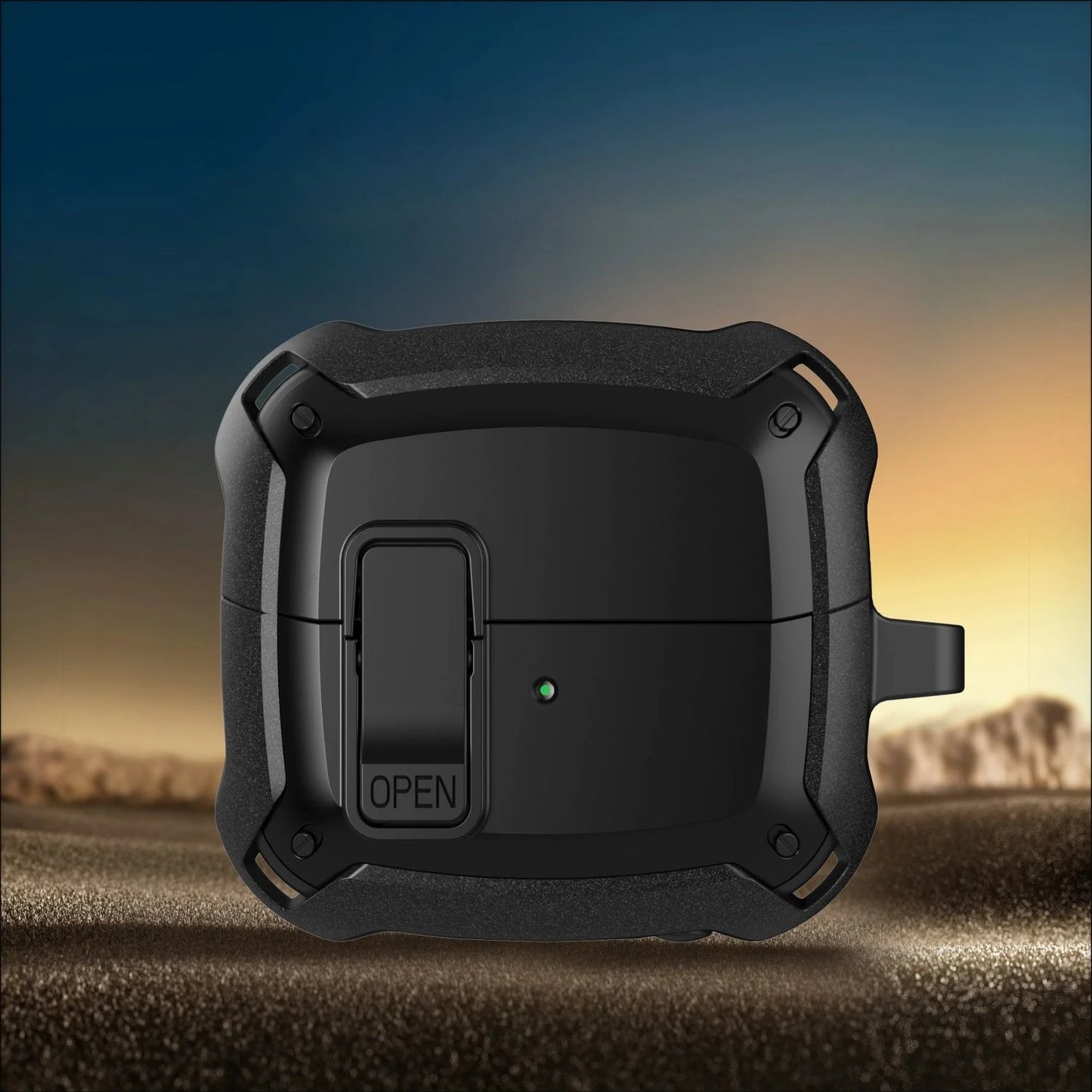 Security Lock Cover for Samsung Galaxy Buds 3 Pro Buds3 buzz 3 Pro Case Shockproof Funda For Samsung Buds 3 Pro Sleeve With Hook