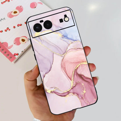 For Cover Google Pixel 6 Case Cute Cat Cartoon Bumper Back Shockproof Soft TPU Case For Google Pixel 6A 6PRO Pixel 6 Phone Cases