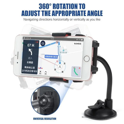 360° Rotating Car Phone Holder Universal Dashboard Mount Car Holder GPS Phone Stands Auto Accessories Car Phone Holder